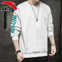  Anta sweater mens long-sleeved 2021 autumn new official website loose and all-match sportswear round neck thin top tide