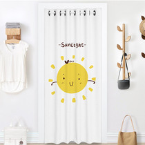 Fitting room Kitchen Toilet Door Curtain Free bursproof fabric Curtains Home Bedrooms Shade air conditioning Wind Screens Curtain