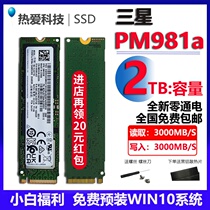 Samsung Samsung pm981a 2t M 2 pcie nvme m2 solid state drive notebook 2TB SSD