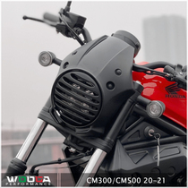 Suitable for Honda CM500 modified special Rebel front windshield pig hood headlight shade dark wind rebel