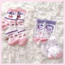 Xiaoxis soft world Japanese sweet cartoon bear soft sister cute cake mid-tube wild student jk socks