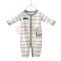 Spring and Autumn Cotton Premature Birth Camp clothes one-piece clothes long sleeves no feet climbing clothes newborn babies 5 to 7kg