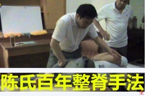 Chen Haidong 100 years of Chens technique medical Chiropractic training course video Hand-in-hand transmission