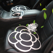 Steam On-board Creative Winter Car With Seat Mountain Tea Flower Breathable Cotton Hemp Monolithic Anti-Slip Cushion Universal Cushion Children