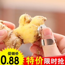 Multifunctional sanitary planing garlic machine kitchen exfoliator plate chestnut ginger peeling machine garlic peeling machine