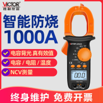 Victory clamp multimeter AC and DC current meter Automatic intelligent high precision digital multimeter VC6056B