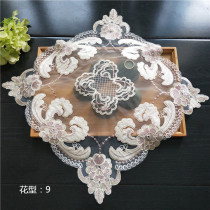 Tea set dust cover cloth small cover cloth tea tray towel cover tea cup cover household tea table cloth cloth dust cloth lace