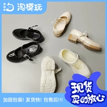 Spot cdtoys 1 6 body student shoes ct032 student girl leather shoes suitable for 12 inch soldier dolls