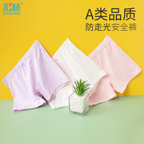 Girls safety pants anti-light cotton childrens underwear baby four-corner flat girl leggings shorts