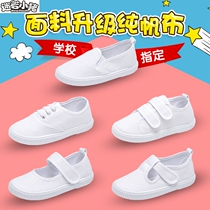 Mini Pig Children Shoes Children Small White Shoes Girl Canvas Boy Nursery School Kids White Sneakers White Sneakers 2019 New