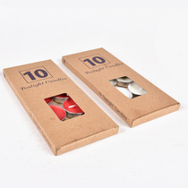 Candle romantic proposal confession heart creative Hotel KTV birthday smokeless tea wax aromatherapy tea small candle