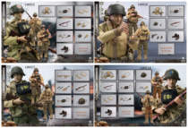 Crazy Figure LW015 018 1 12 Normandy Landing WWII US Army Ranger