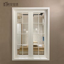 Floating window Custom Balcony Door Frame Entrance Door Frame Entrance Door Cover Single Double Pack Window Cover Clad Edge Protective Sleeve Solid Wood Composite Line