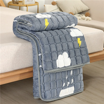 Thickened abrasive sheets plush dormitory plus velvet winter milk velvet non-slip winter coral velvet blanket 2021 New