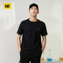 CAT Carter 2021 Summer new T-shirt male brief Alphabet Printed Round Collar Short Sleeve T-shirt Special Cabinet Identical