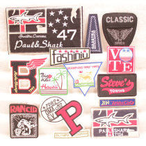 Denim pants patch knee patch padded hole down dress coat decoration repair subsidy large shark cloth patch