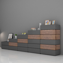 Nordic bucket cabinet Simple modern living room furniture Storage storage small cabinet Chest of drawers Combination side cabinet Chest of drawers