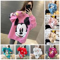 Womens clothes 2020 autumn and winter New Korean fashion round neck Loose Womens fashion brand clothes clothes foreign trade stalls supply