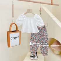 Girls Summer Suit Children 2022 New Little Girl Baby Nets Red Summer Clothing Foreign Pistachio Clothing Trendy Clothes