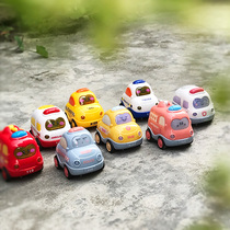 Baby toy car model childrens inertia car pull-back engineering car baby airplane toy boy 1-3 years old