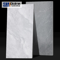 Guangdong minimalist grey floor brick 1200x600 through body marble matt tile Living room Hotel engineering anti-slip