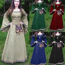 2019 Medieval women's dresses