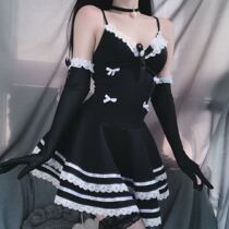 Sex pajamas lingerie sexy maid small chest passion suit uniform lure clothes large size free from teasing