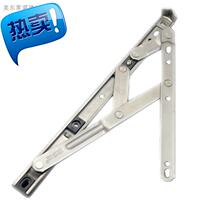 Window 4-link sliding brace bracket alloy 2218 thick window gold door brace stainless steel stainless steel 304g plastic steel price one