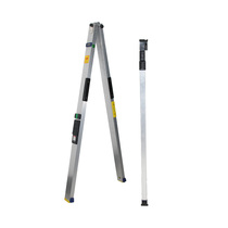 2 m inspection ruler level ruler construction project multifunctional vertical inspection project room inspection kit set