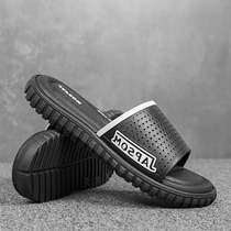 Summer Trendy Personality Cool Drag Non-slip Fashion Tide Drag Big Code Slippers Mans Outwear Outdoor Men Beach Shoes