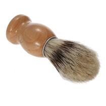 pure bristle shaving brush wood handle professional men faci