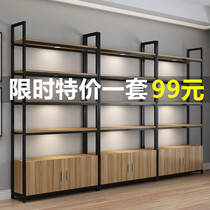 Shelf display rack Multi-layer shelf Stationery container Toy rack Storage rack Cosmetics product display cabinet landing