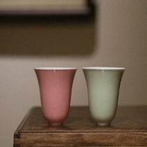 Taofu original ore color glaze smell fragrant cup tea cup individual cup Master Cup ceramic kung fu tea set