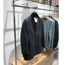 2020 Casilodi counter cotton wool mens business casual stand-up collar mid-length autumn and winter woolen coat X