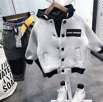 Childrens clothing boys spring and autumn jacket 2020 new childrens handsome baby spring and autumn jacket baseball uniform foreign style