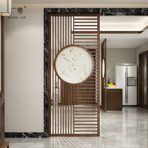New Chinese Seat Screen Folding Screen Entrance partition Living room Top of the floor Standing Fence Seat Screen Xuanguan Screen Shield Wall