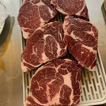 Customized argentinian eye fillet raw cut frozen grain fed steak