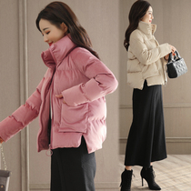 Women velvet padded jacket Korean version of small cotton women short 2019 New loose fashion down cotton cotton cotton coat