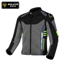 Motorcycle mesh riding suit summer anti-fall Knight equipment off-road rally suit mens and womens locomotive suit Four Seasons breathable