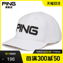 Ping Golf New Ball Cap Men's Authentic Sports Fashion Golf Breathable Sunshade Duck Tongue Hat