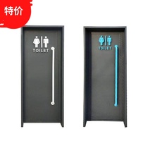 Iron door Container door Vintage industrial damper Creative bar restaurant toilet toilet door Bathroom door custom