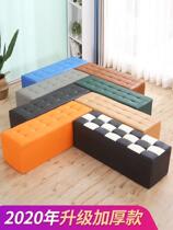 Storage change shoe stool can sit storage box cushion custom sofa stool rectangular household European style entry door type