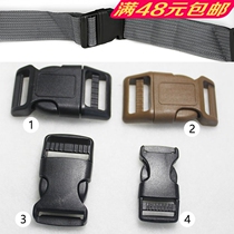 Manual cloth art DIY luggage with clothing nylon inserts buckle plastic press buckle thickened buckle backpack button Sub-accessories