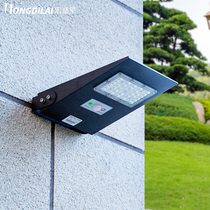 Hondila solar lamp outdoor garden villa garden lamp home human body induction waterproof wall lamp outdoor electric light