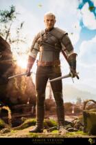 Take the order MTTOYS 1 6 006 armor version of the white wolf hunter Jarot movable soldier doll