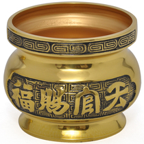 Brass heavender Blessing Furnace Home room Large Number of Pan Incense Wire Incense Stove Sandalwood Stove Home for a Buddhist Incense Burner