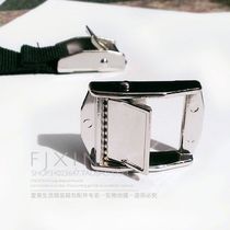 High quality binding belt snap button 25mm pressure buckle tensioner hardware belt buckle metal belt buckle head accessories