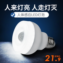 Human body induction bulb household bathroom garage aisle corridor corridor radar infrared induction sound control LED light