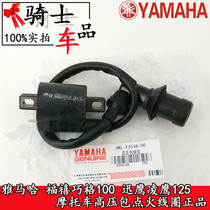 Suitable for scooter models Fuxi Qiaoge 100 Xunying Lingying 125 Motorcycle High Voltage Pack Ignition Coil