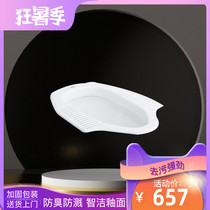 TOTO squat toilet toilet Household ceramic squat pit CW8RB CW7FVB SW570RB Public squat toilet